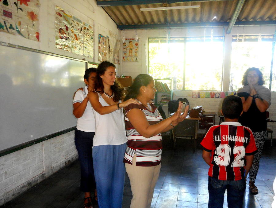 Fotos: La ONG &#039;Haces Falta&#039;, en su proyecto desarrollado en Guadalupe en El Salvador