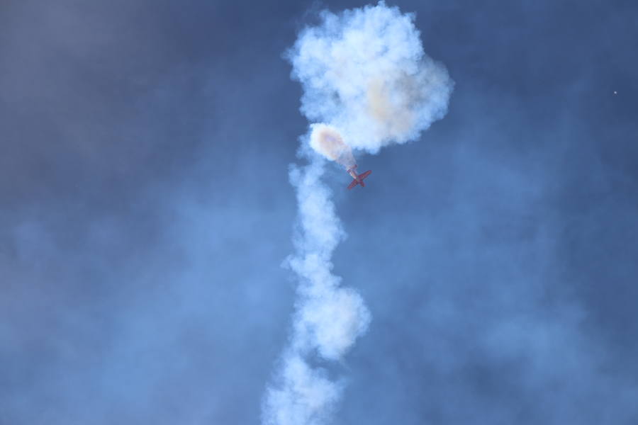 Fotos: Exhibición de vuelo acrobático en Los Oteros