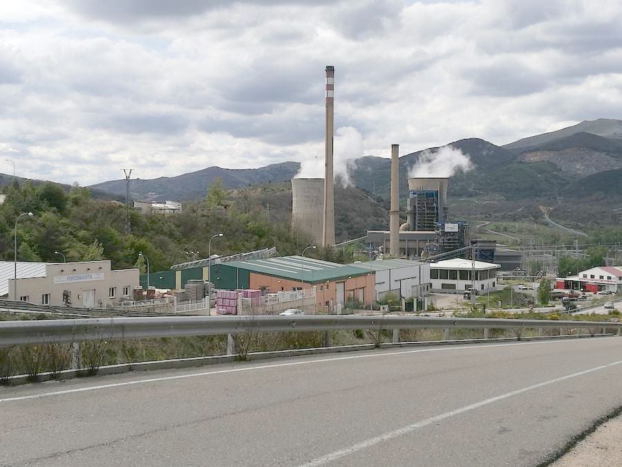 Vista del Polígono de La Robla. 