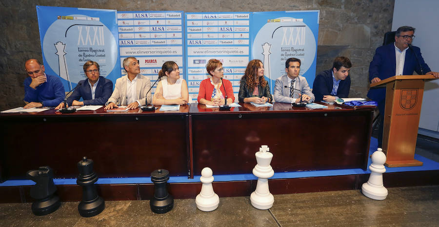 Fotos: Presentación del XXXII Magistral de Ajedrez Ciudad de León