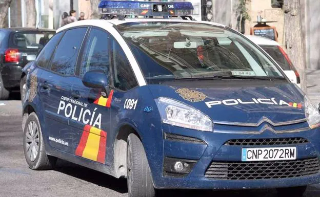 Imagen de un vehículo patrulla de la Policía Nacional.