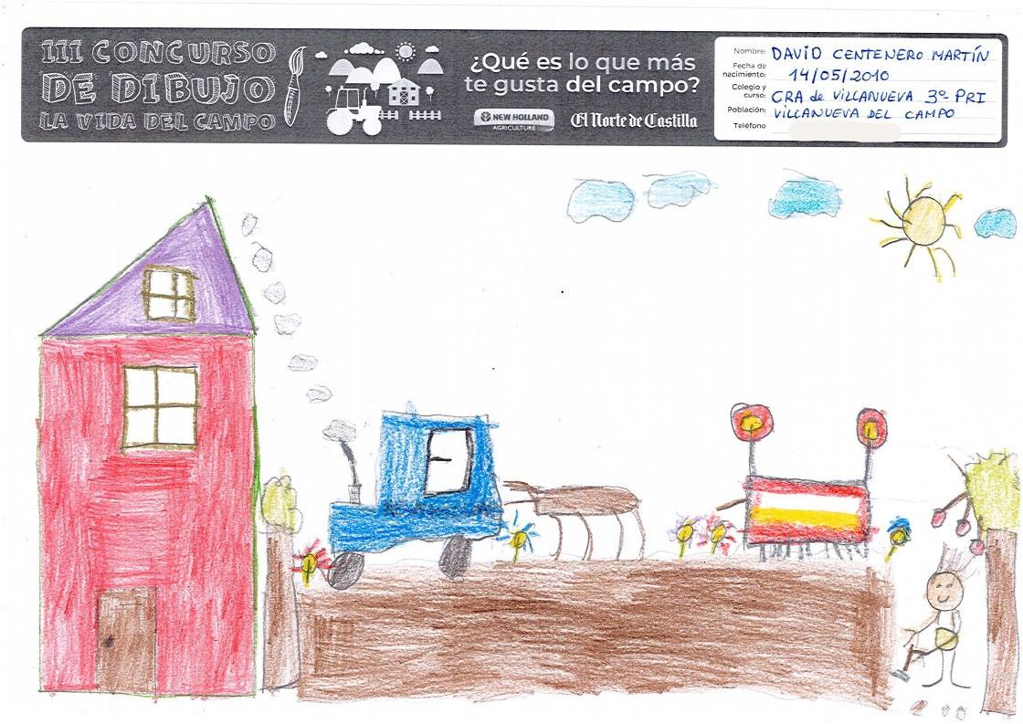 Fotos: Trabajos de 3º de Primaria en la modalidad de dibujo del III Concurso de Dibujo y Cómic &#039;La vida del campo&#039;