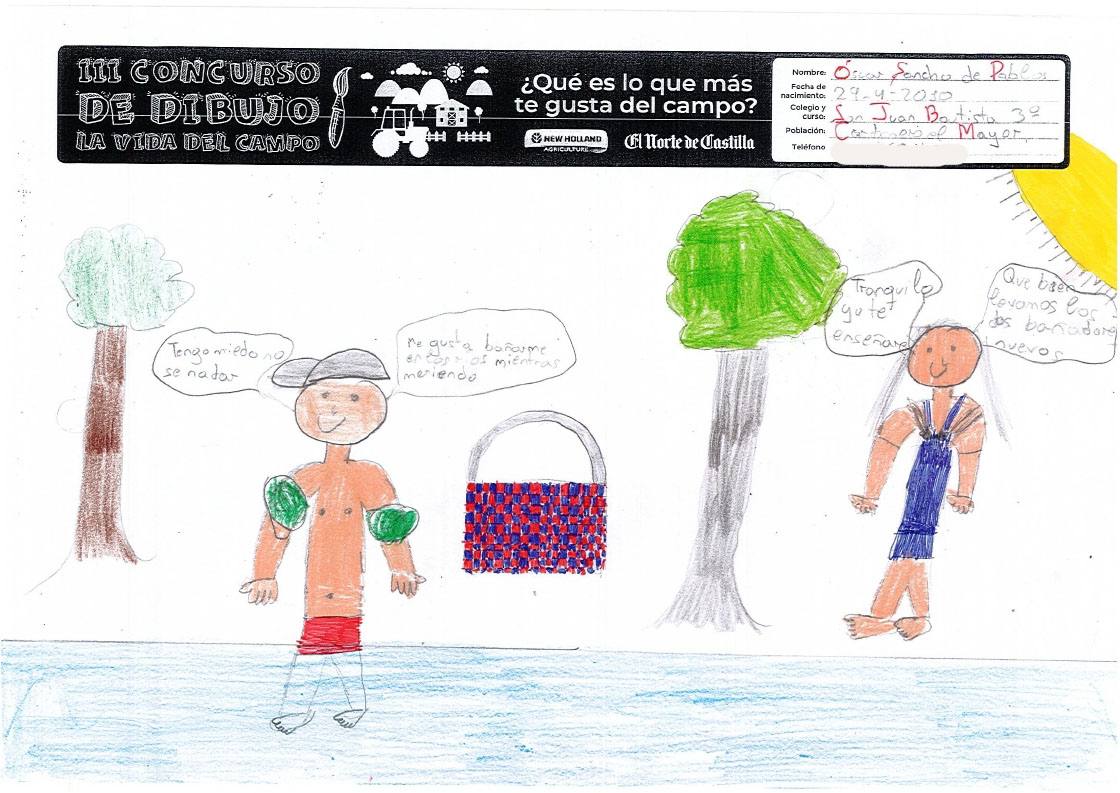 Fotos: Trabajos de 3º de Primaria en la modalidad de dibujo del III Concurso de Dibujo y Cómic &#039;La vida del campo&#039;