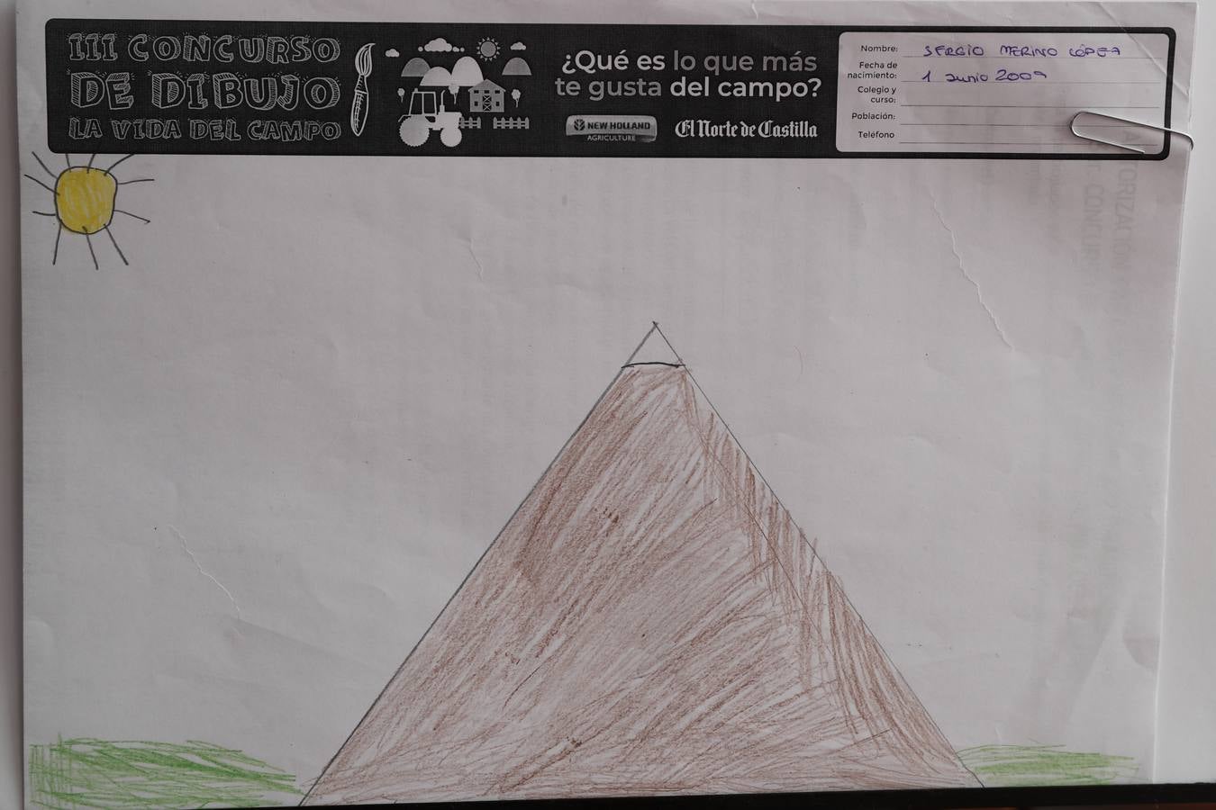 Fotos: Trabajos de 4º de Primaria en la modalidad de dibujo del III Concurso de Dibujo y Cómic &#039;La vida del campo&#039;