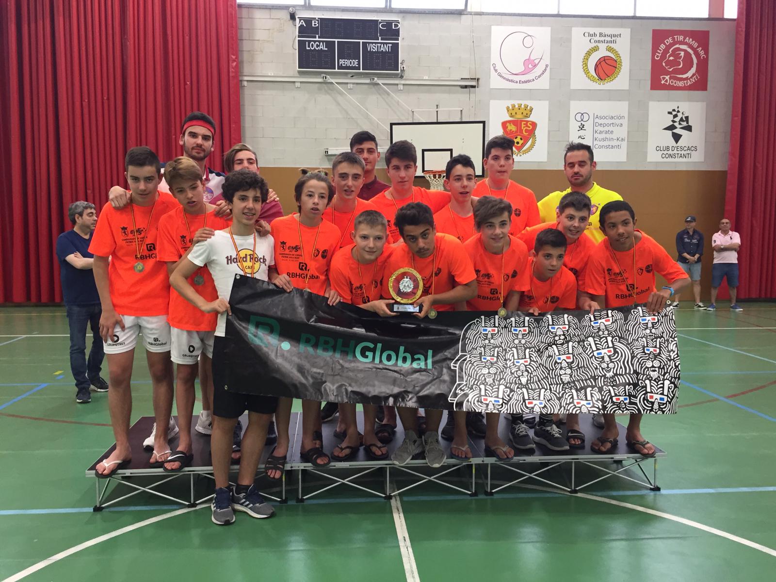 Fotos: El equipo RBH GLOBAL benjamín se proclama campeón de España