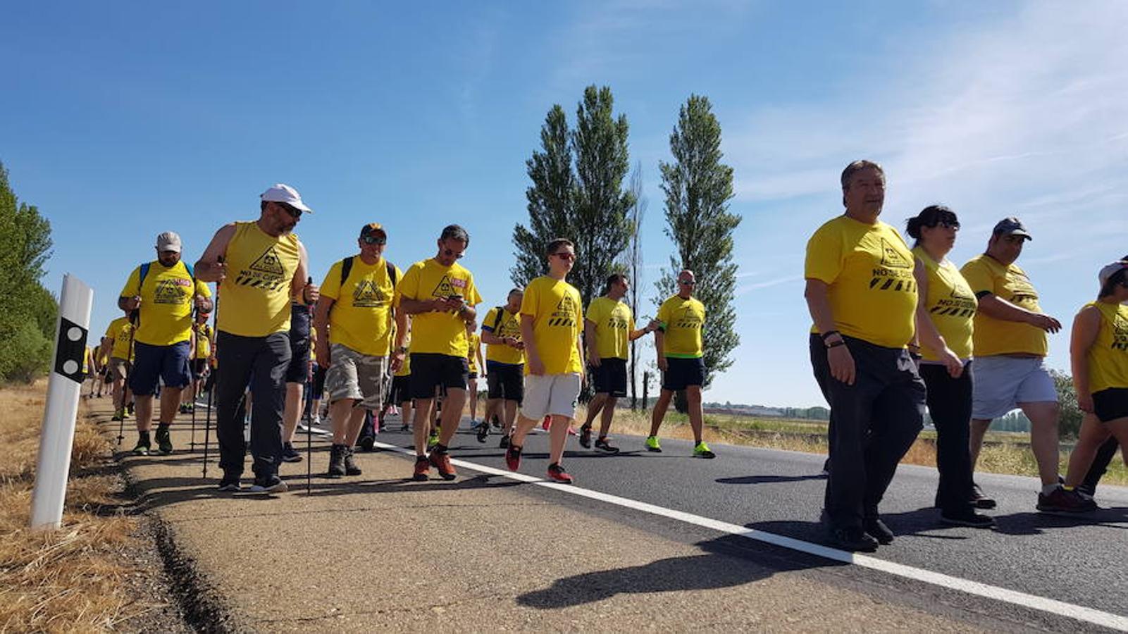 Fotos: La &#039;Marcha del Aluminio&#039; parte de Cimanes de la Vega