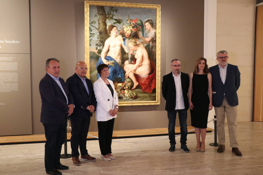 Fotos: Presentación de la obra de Rubens en el Museo de León