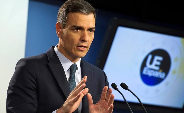 El presidente del Gobierno en funciones, Pedro Sánchez, en Bruselas