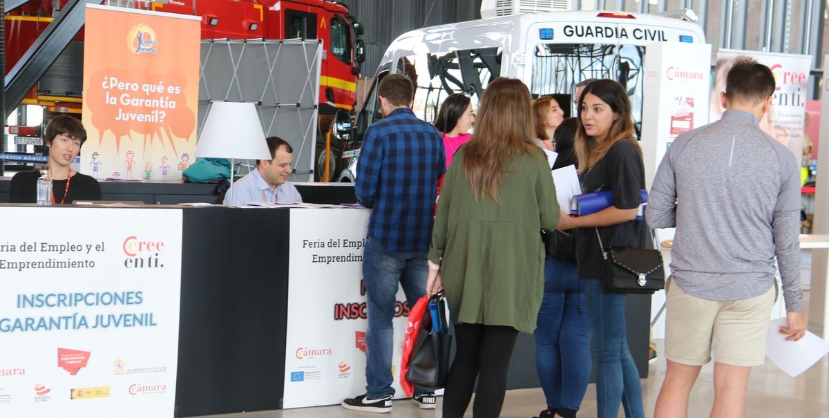 Fotos: II Feria del Empleo y el Emprendimiento de León