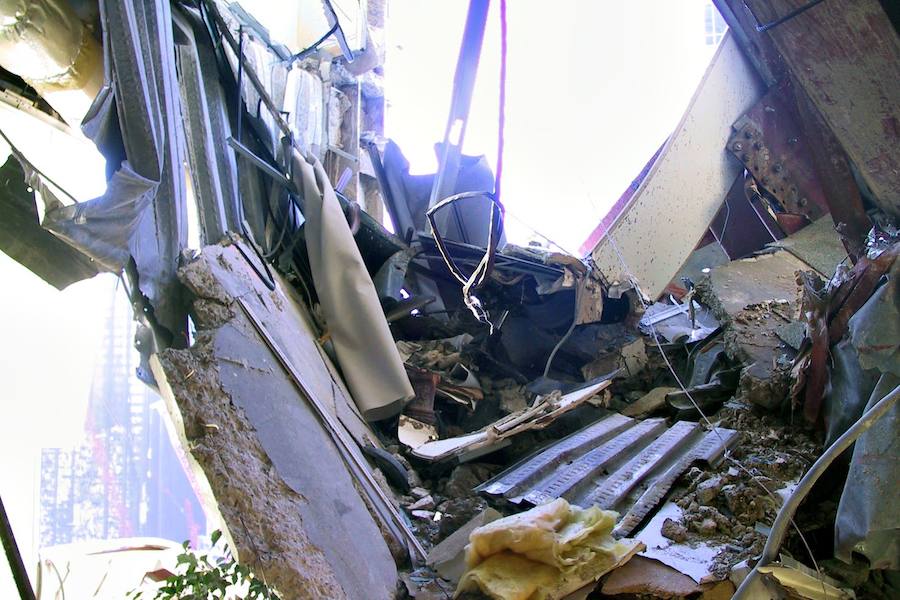 Fotos: Las fotos inéditas del ataque del 11-S encontradas en un viejo CD