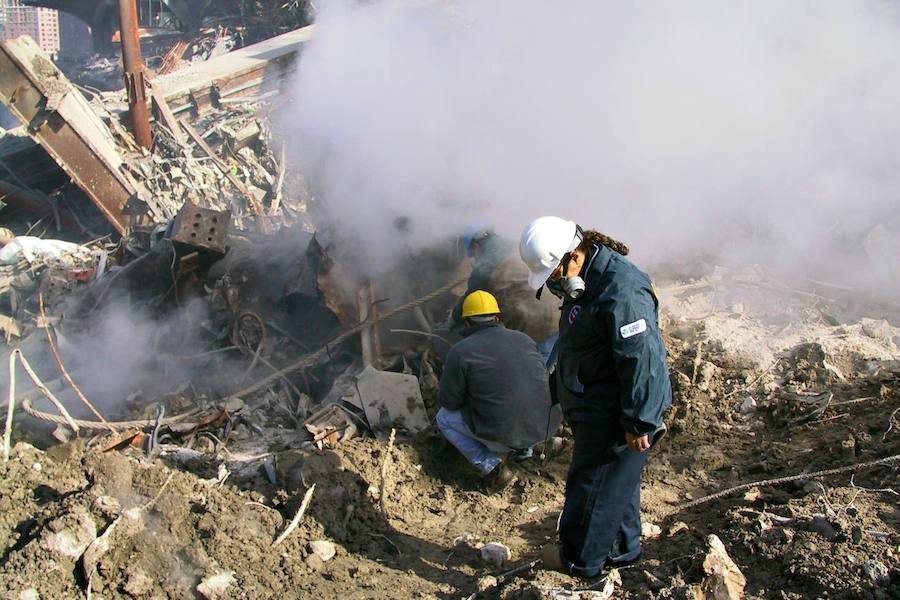 Fotos: Las fotos inéditas del ataque del 11-S encontradas en un viejo CD