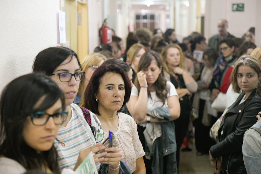 Fotos: Oposiciones de magisterio en Valladolid