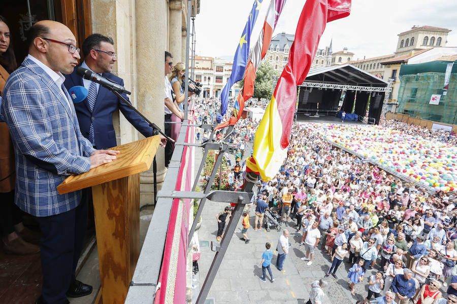 Pregón oficial de las fiestas de San Juan y San Pedro de León a cargo de Jesús Vidal, premio Goya al Mejor Actor Revelación