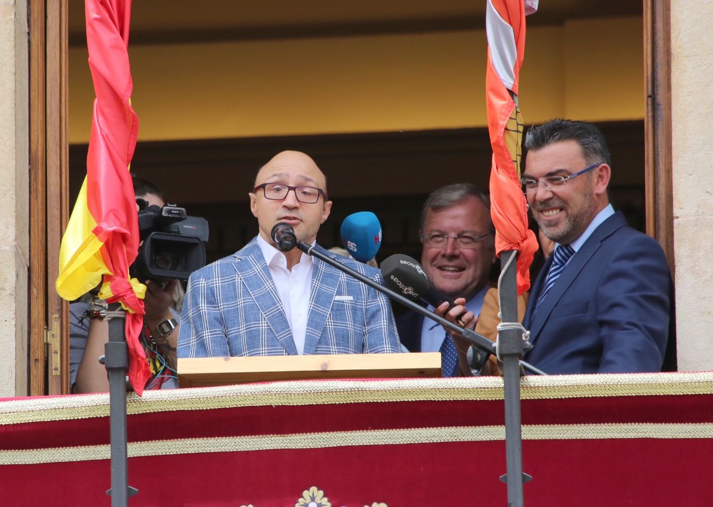 Pregón oficial de las fiestas de San Juan y San Pedro de León a cargo de Jesús Vidal, premio Goya al Mejor Actor Revelación