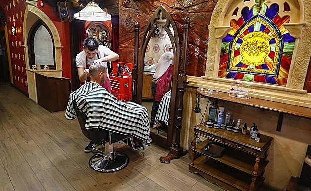 La barbería matendrá esta iniciativa hasta este martes. 