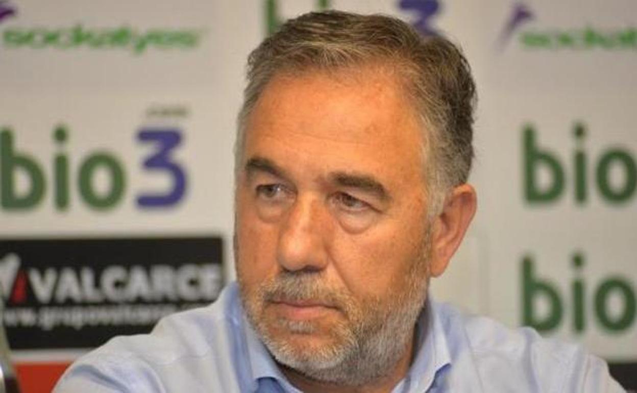 José Fernández Nieto 'Silvano', presidente de la SD Ponferradina.