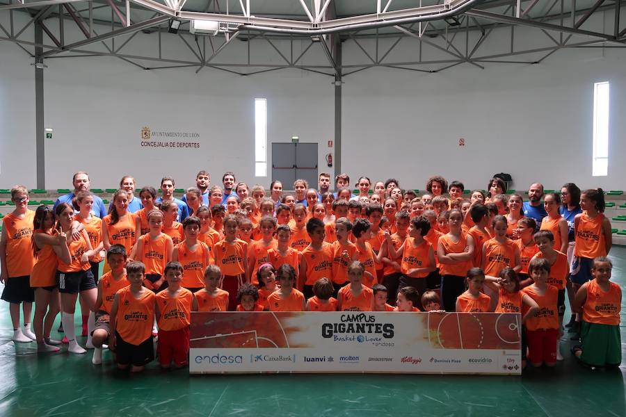 Fotos: Cerca de 100 niños participan en el primer Campus Deportivo Gigantes del Basket