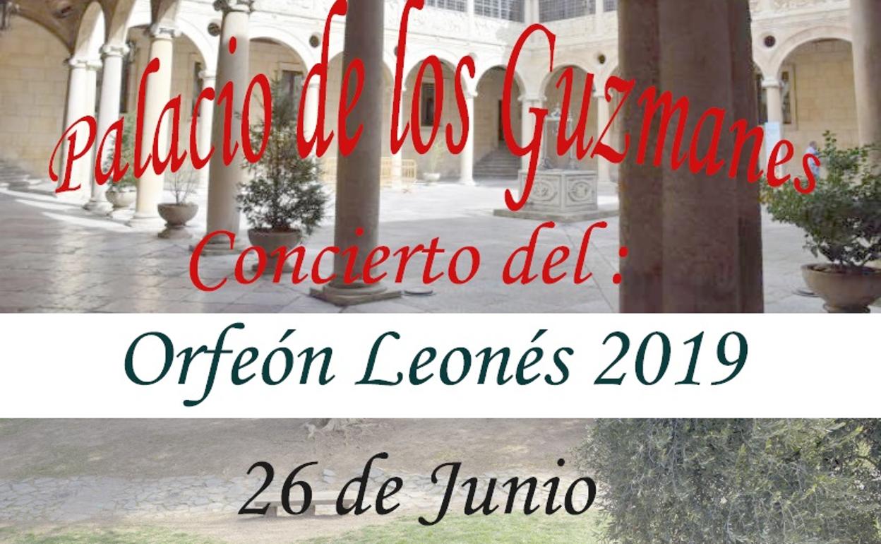 El Orfeón Leonés ofrecerá un concierto en el Palacio de los Guzmanes