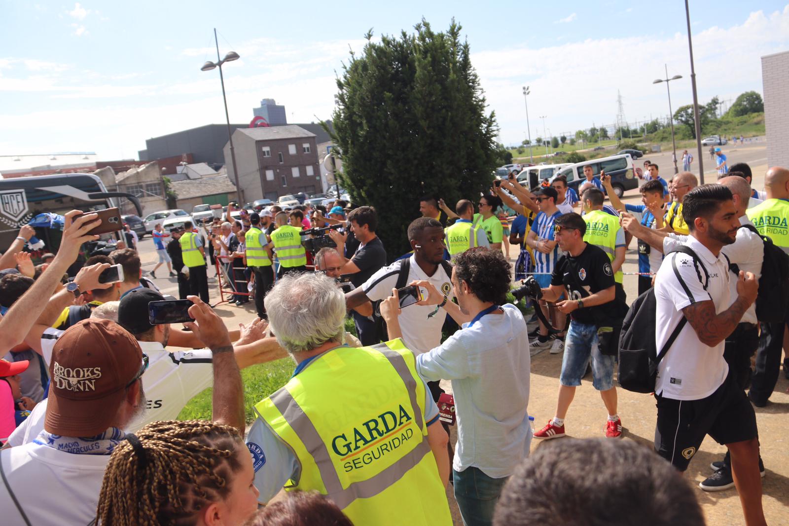 'A Segunda', el mensaje unánime en la previa del partido.