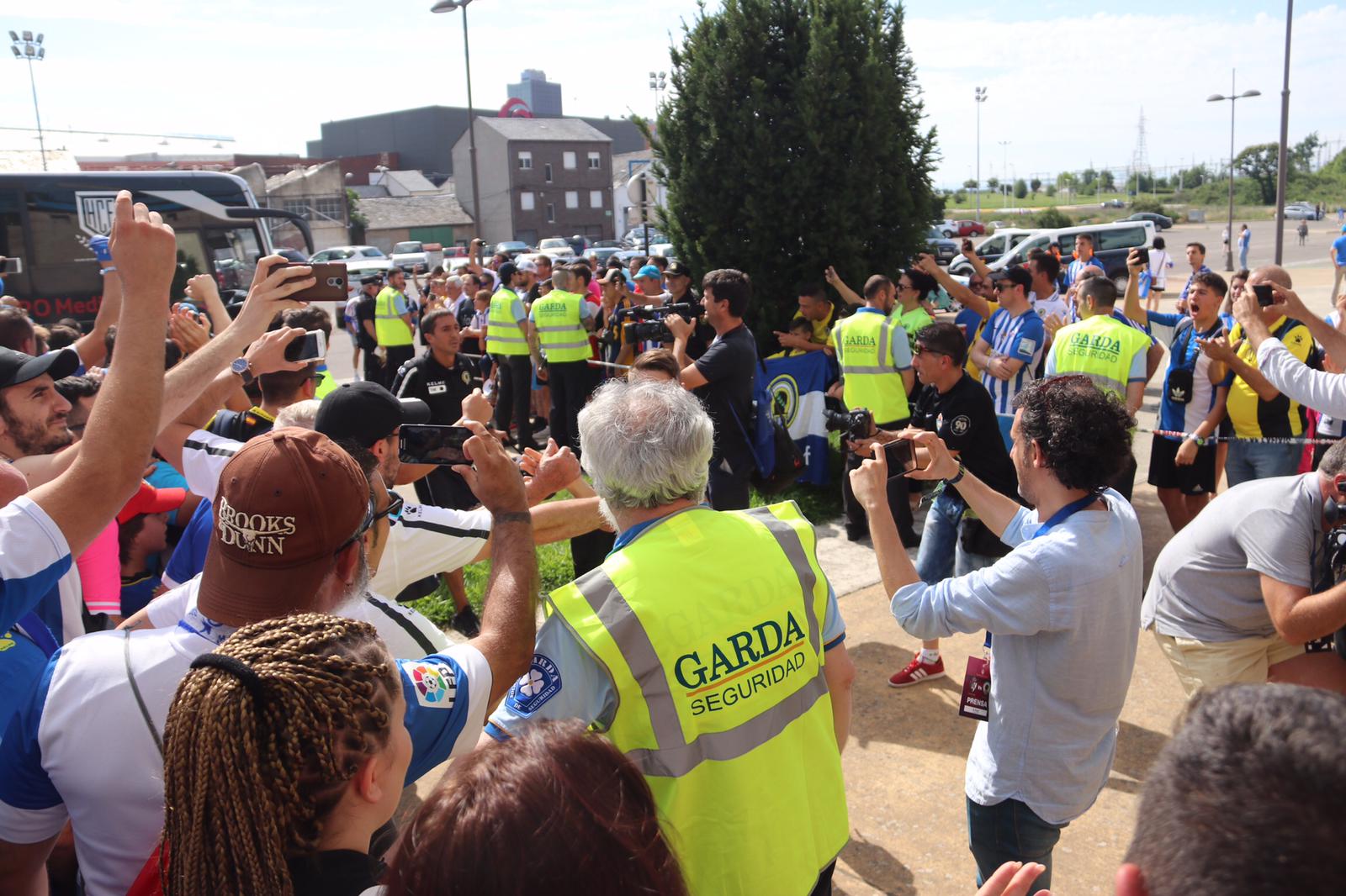 'A Segunda', el mensaje unánime en la previa del partido.