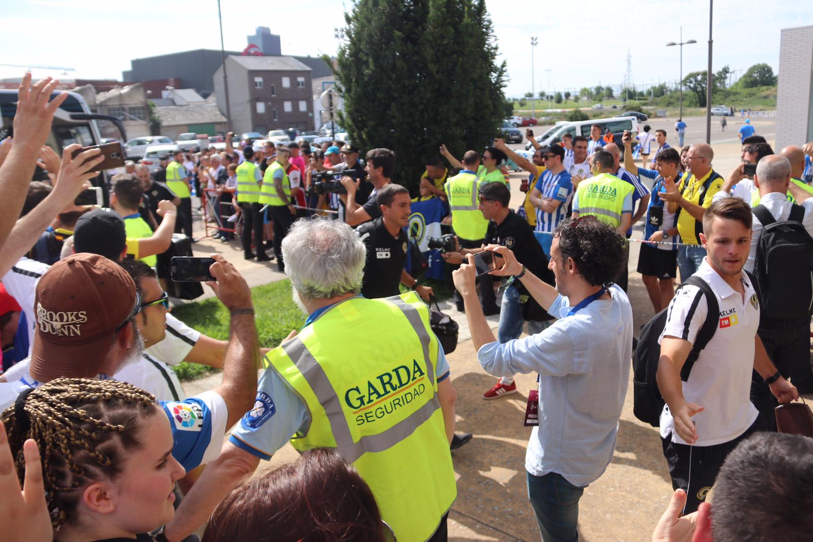 'A Segunda', el mensaje unánime en la previa del partido.