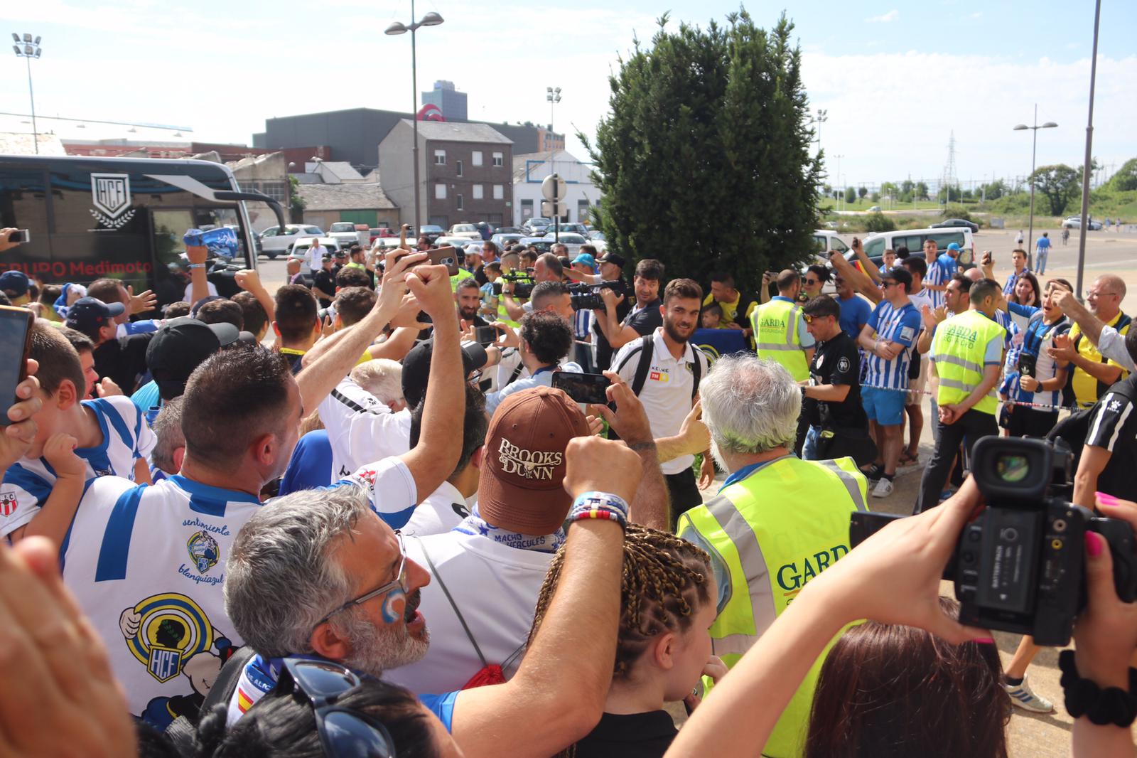 'A Segunda', el mensaje unánime en la previa del partido.