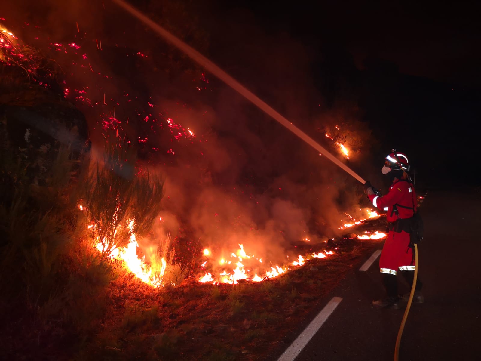 Fotos: La UME actúa en Ávila