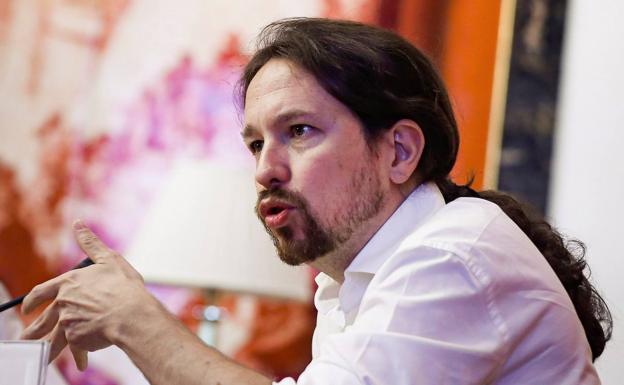 El líder de Unidas Podemos, Pablo Iglesias.