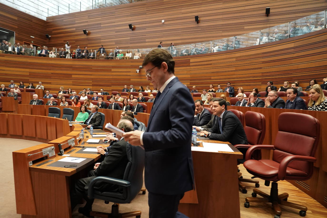 Fotos: Debate de investidura de Alfonso Fernández Mañueco