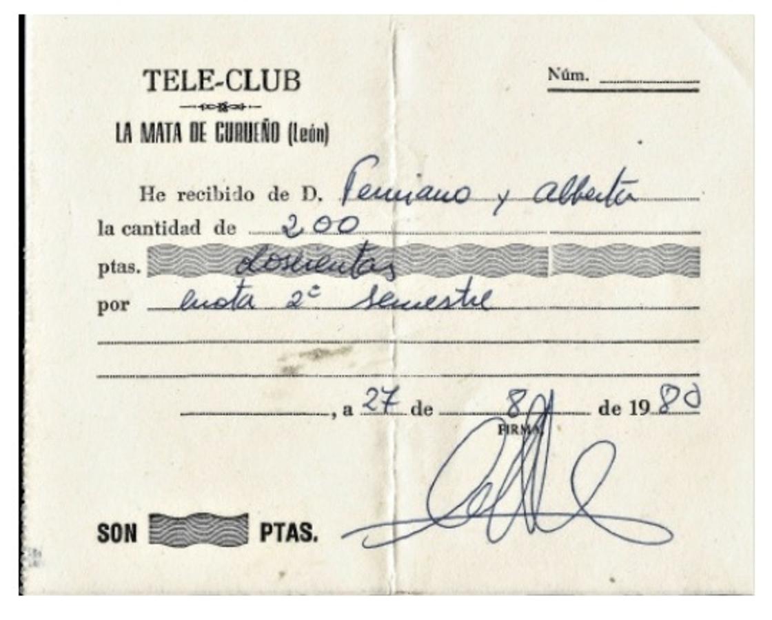 Fotos: Imágenes de 50 años del teleclub de La Mata de Curueño