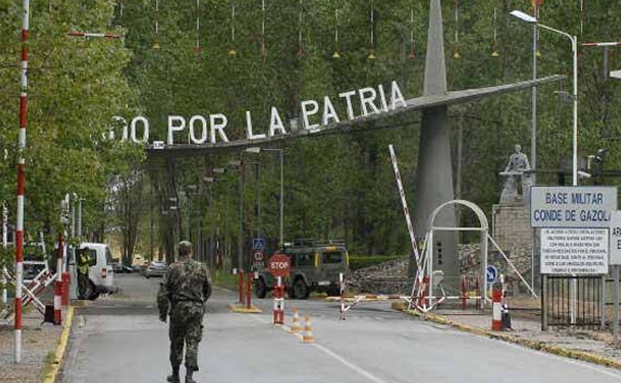 Imagen de la base militar Conde de Gazola.