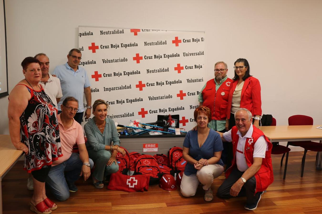 Fotos: Presentación de los Equipos de Respuesta Básica en Emergencias de la Cruz Roja