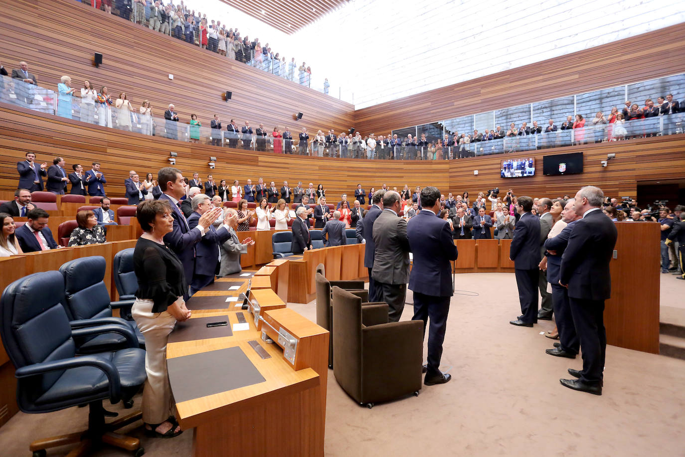 Fotos: Alfonso Fernández Mañueco, nuevo presidente de Castilla y León