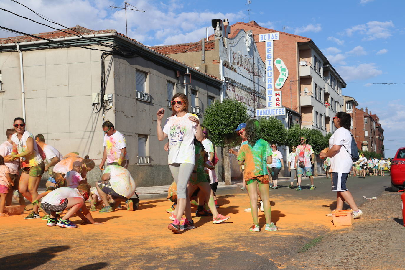 Fotos: La Virgen disfruta de un día de color