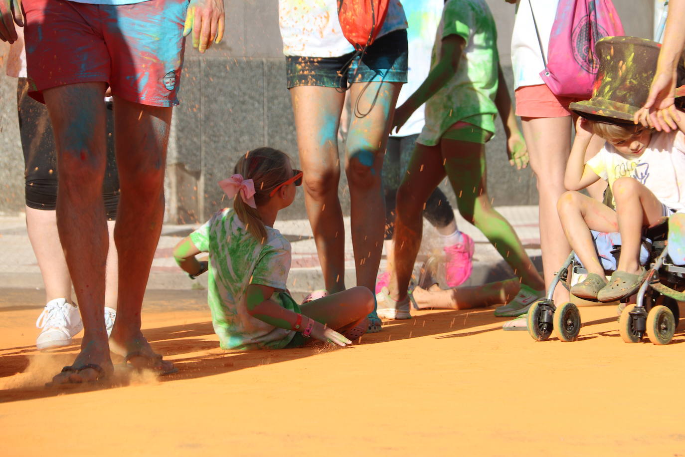 Fotos: La Virgen disfruta de un día de color