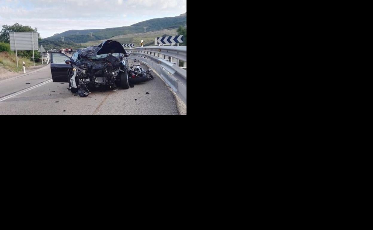 Accidente en la provincia de León.