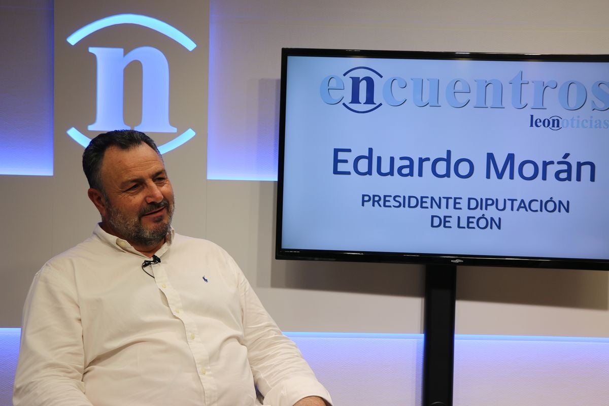 Fotos: Eduardo Morán, presidente de la Diputación, en leonoticias