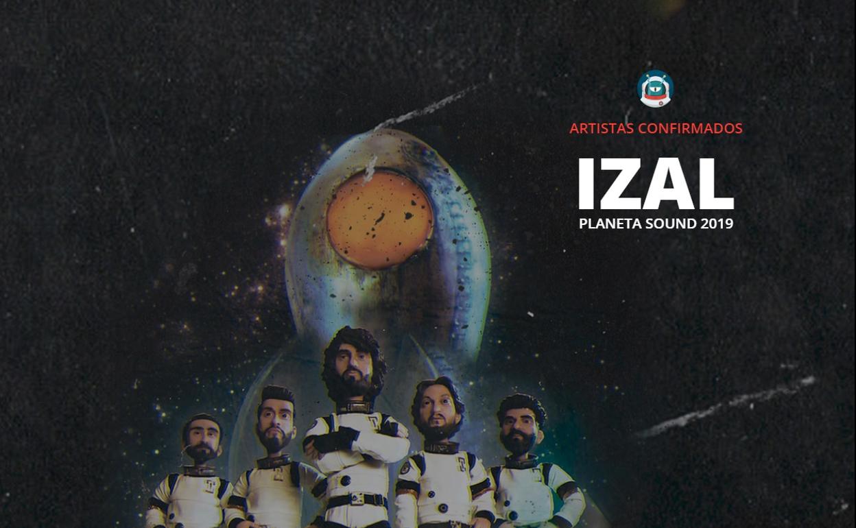 Izal, cabeza de cartel del Planeta Sound. 