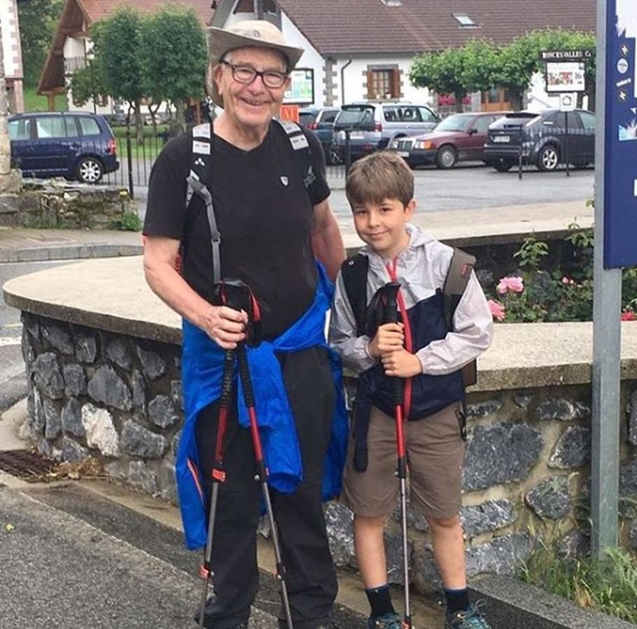 Fotos: Abuelo y nieto, los &#039;instagramers&#039; del Camino