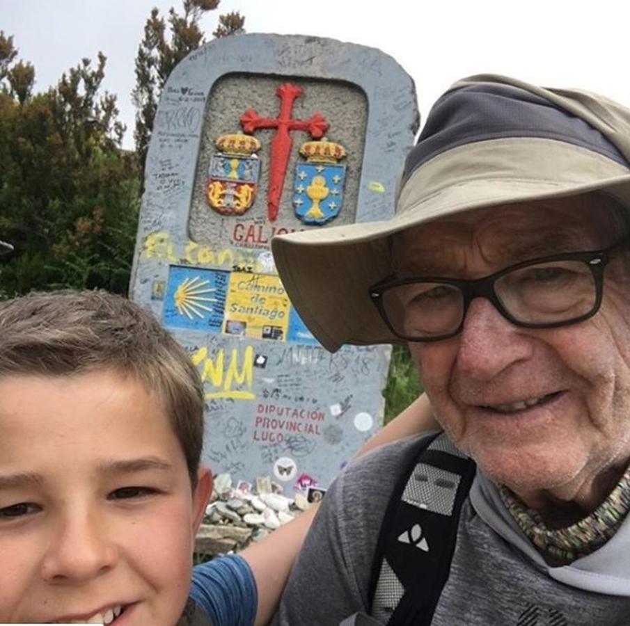 Fotos: Abuelo y nieto, los &#039;instagramers&#039; del Camino