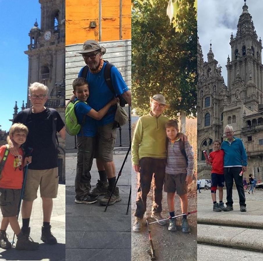 Fotos: Abuelo y nieto, los &#039;instagramers&#039; del Camino