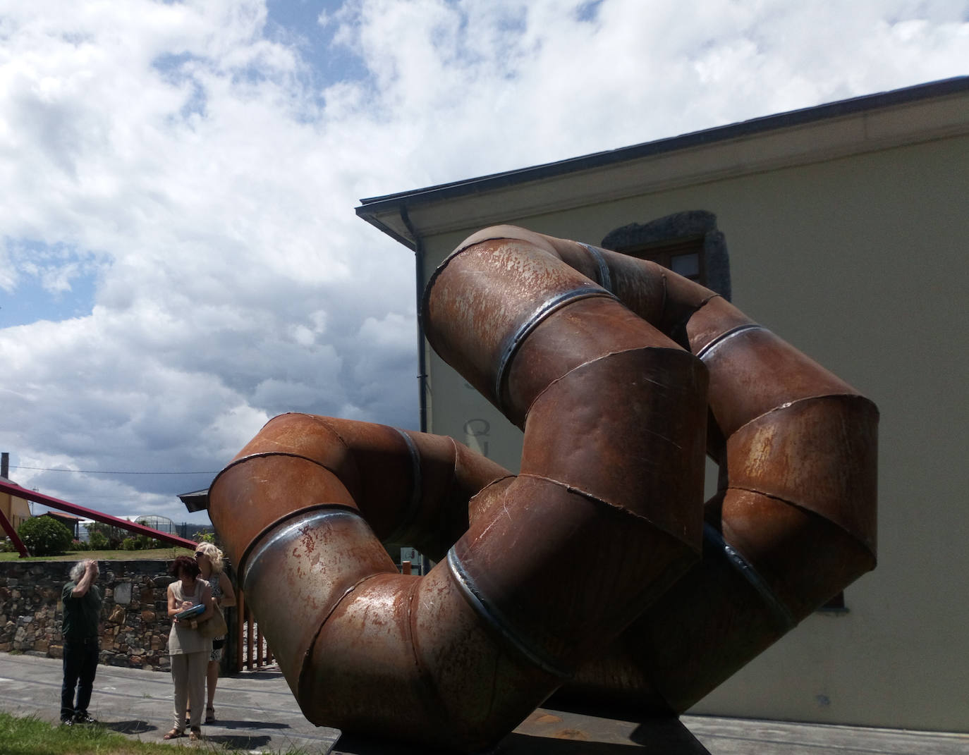 Obra de Carlos Cuenllas en Asturias. 