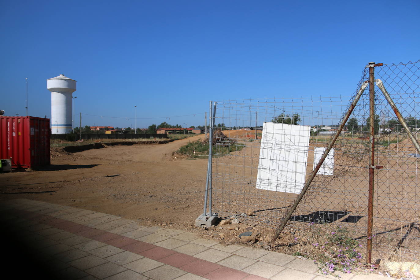 Fotos: Obras de construcción del paso elevando entre San Andrés y la rotonda del Hospital San Juan de Dios