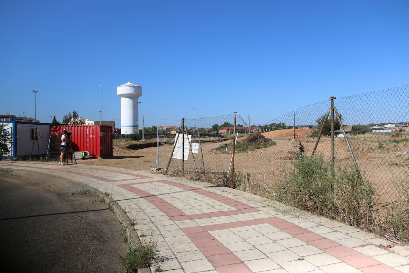 Fotos: Obras de construcción del paso elevando entre San Andrés y la rotonda del Hospital San Juan de Dios