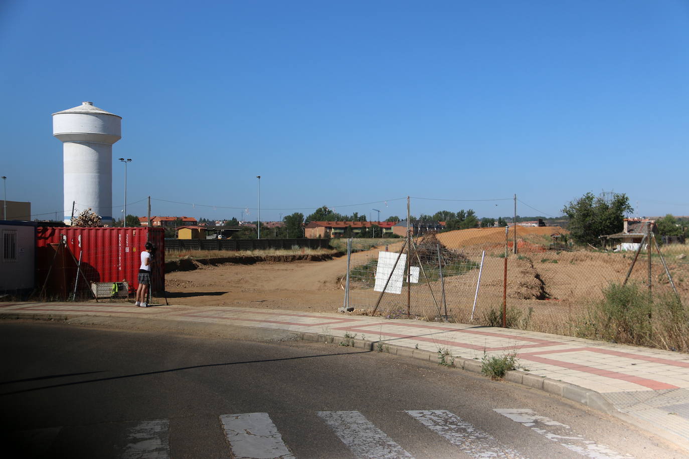 Fotos: Obras de construcción del paso elevando entre San Andrés y la rotonda del Hospital San Juan de Dios