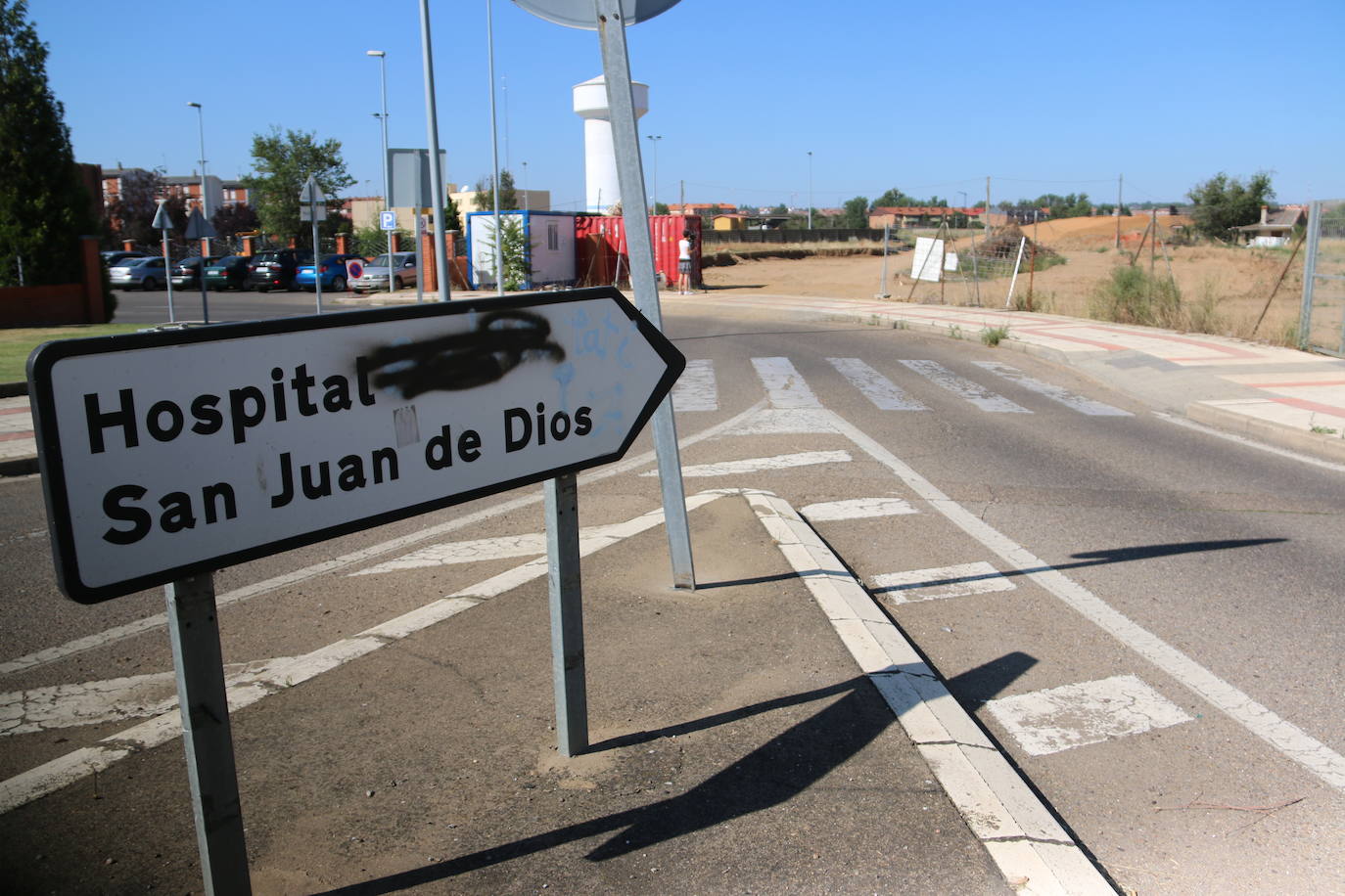 Fotos: Obras de construcción del paso elevando entre San Andrés y la rotonda del Hospital San Juan de Dios