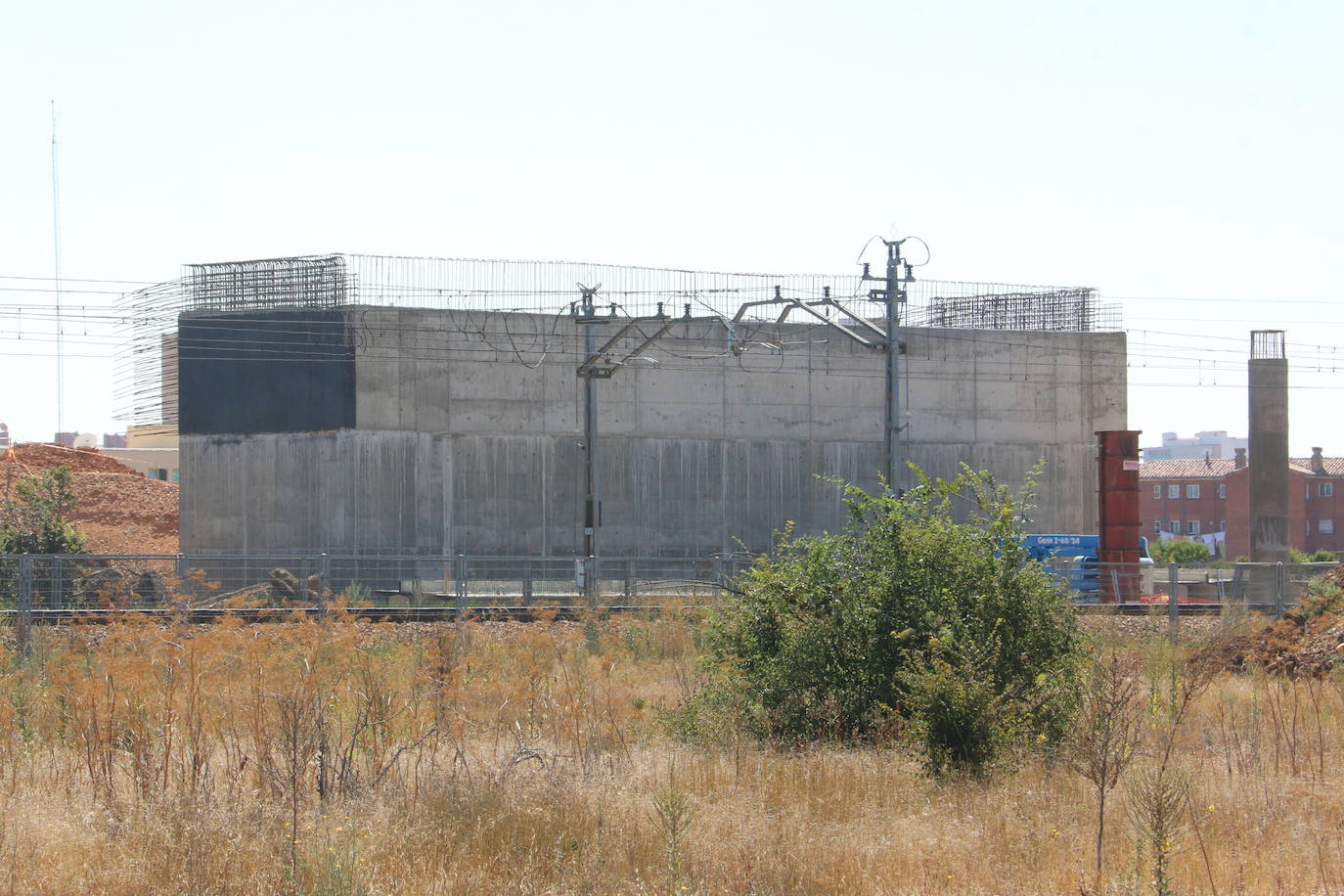 Fotos: Obras de construcción del paso elevando entre San Andrés y la rotonda del Hospital San Juan de Dios