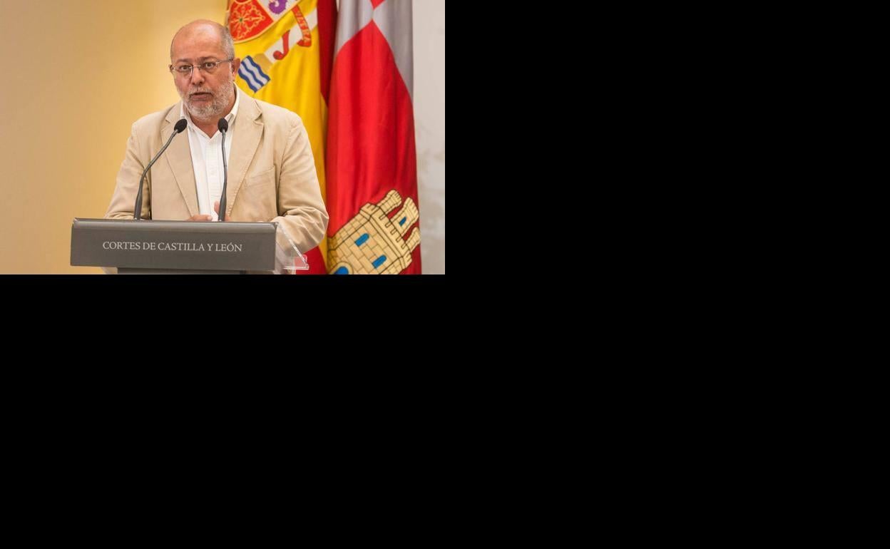 Francisco Igea durante una intervención. 