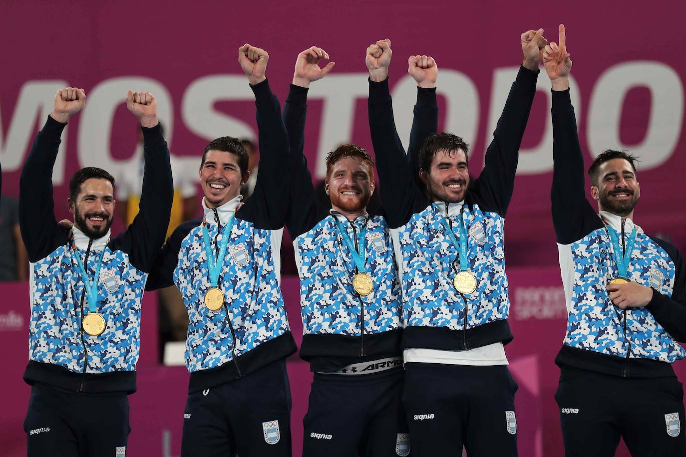 Fotos: La Argentina de Cadenas y Carou, campeona de los Juegos Panamericanos