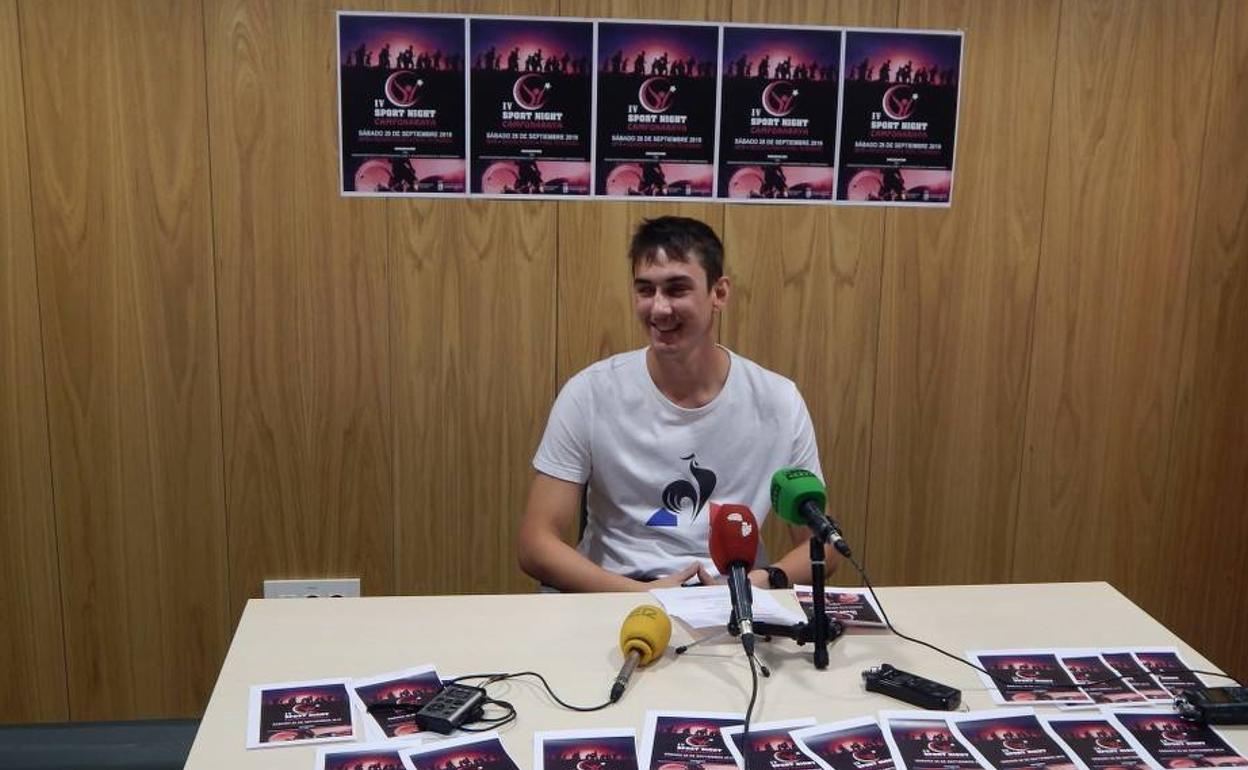 Imagen de la presentación del evento. 